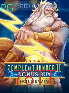 Descubra a Excitante Aventura de Temple of Thunder II: Bonus Buy